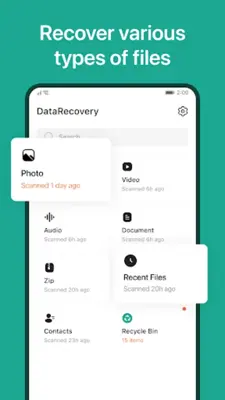 Data Recovery - Restore photos android App screenshot 5